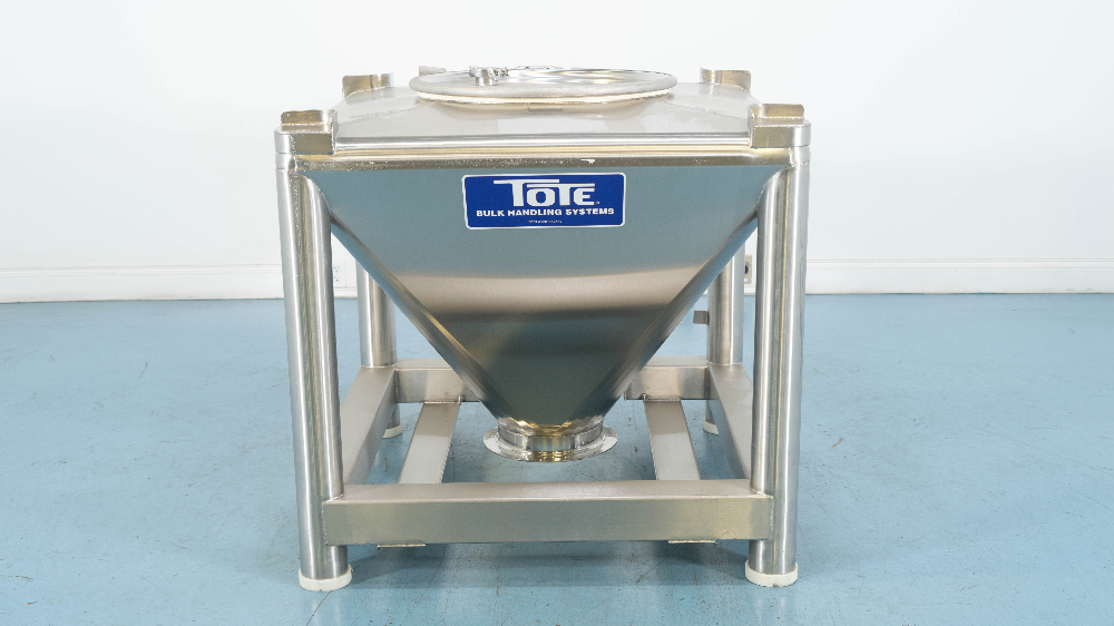 Image of Totes Bulk Handling 400 Liter Stainless Steel Tote